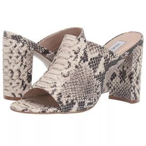 Steve Madden Women’s Esmeralda Natural Snake Sandals